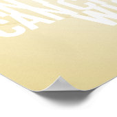 Inspirerend en motivatie koersen poster (Hoek)