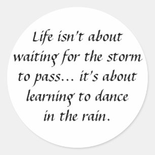 Inspirerend en motivatie koersen ronde sticker