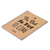 Inspirerend en Motivatie laptop, Journal Notitieboek (Linkerzijde)