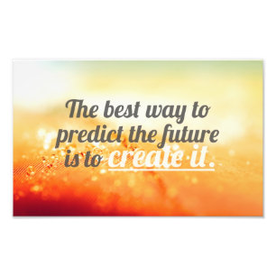 Inspirerend en motivatie noteringen foto afdruk