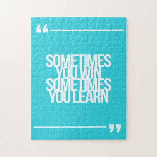 Inspirerend en motivatie noteringen legpuzzel (Verticaal)