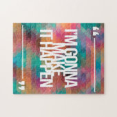 Inspirerend en motivatie noteringen legpuzzel (Horizontaal)