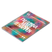 Inspirerend en motivatie noteringen notitieboek (Linkerzijde)