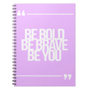 Inspirerend en motivatie noteringen notitieboek