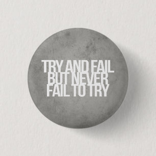 Inspirerend en motivatie noteringen ronde button 3,2 cm
