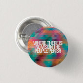 Inspirerend en motivatie noteringen ronde button 3,2 cm (Voorkant /achterkant)