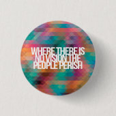 Inspirerend en motivatie noteringen ronde button 3,2 cm (Voorkant)