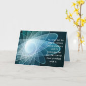 Inspirerend en Motivatie prijsbevestiging Kaart (Gele Bloem)