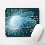 Inspirerend en Motivatie prijsbevestiging Muismat (Met muis)