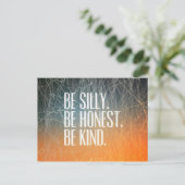 Inspirerend en motivatie prijsopgave briefkaart (Staand voorkant)