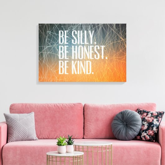 Inspirerend en motivatie prijsopgave canvas afdruk (Insitu (Woonkamer))