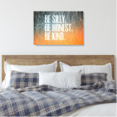 Inspirerend en motivatie prijsopgave canvas afdruk (Insitu (Slaapkamer))