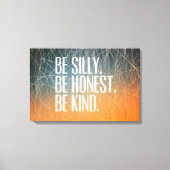 Inspirerend en motivatie prijsopgave canvas afdruk (Voorkant)