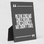 Inspirerend en motivatie prijsopgave fotoplaat (Zijkant)