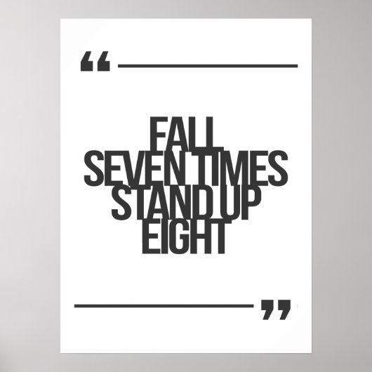 Inspirerend en motivatie prijsopgave poster (Voorkant)