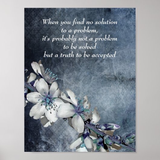 Inspirerend en Motivatie Quote Wall Art Poster (Voorkant)