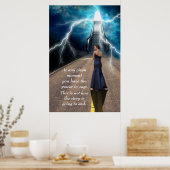 Inspirerend en Motivatie Quote Wall Art Poster (Keuken)