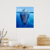 Inspirerend en Motivatie succes Poster (Keuken)