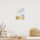 Inspirerend en Spirituele Waterverf Wanddecoratie Poster (Keuken)