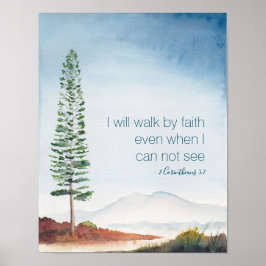 Inspirerend en Spirituele Waterverven Poster