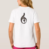 Inspirerend en stijlvol T-shirt voor kinderen (Achterkant)