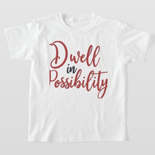 Inspirerend en stijlvol T-shirt voor kinderen (Laagn)