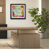 Inspirerend en unieke God had een van jullie nodig Poster