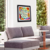 Inspirerend en unieke God had een van jullie nodig Poster