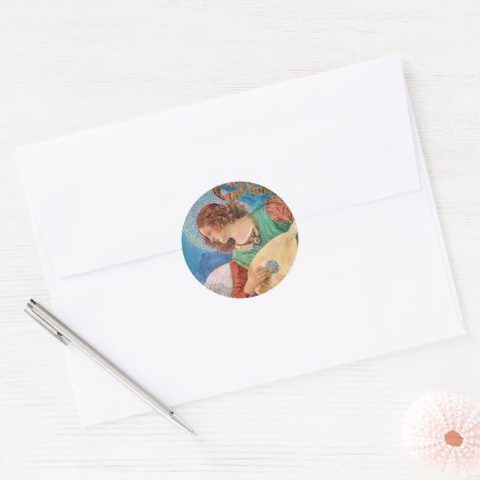 Inspirerend engel Sticker (Envelop)