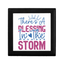 Inspirerend Er is een zegen in het Storm