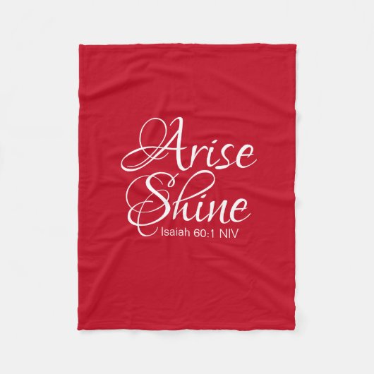 Inspirerend esdoorn en sint-jansbrood fleece deken (Voorkant)