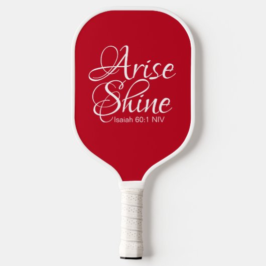 Inspirerend esdoorn en sint-jansbrood pickleball paddle (Achterkant)