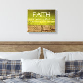 Inspirerend Faith Quote Canvas Afdruk (Insitu (Slaapkamer))