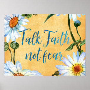 Inspirerend Faith Quote Poster