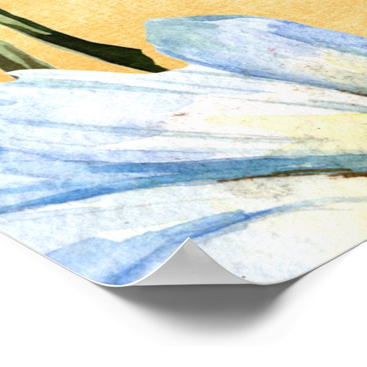 Inspirerend Faith Quote Poster (Hoek)