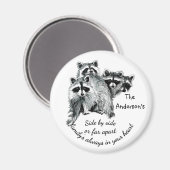 Inspirerend Familie altijd in Uw Citaat van het Ha Magneet (Voorkant / Achterkant)