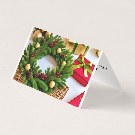 Inspirerend familieberichten en offertes kaart (Achterkant)