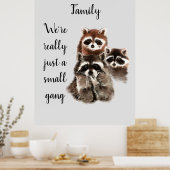 Inspirerend familiekwart fokkerijdieren poster (Keuken)