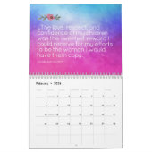 Inspirerend feministische prijsvraag Waterverf art Kalender (Feb 2026)