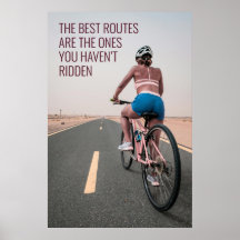 Inspirerend Fietsen Quote Wall Art voor Avontuur