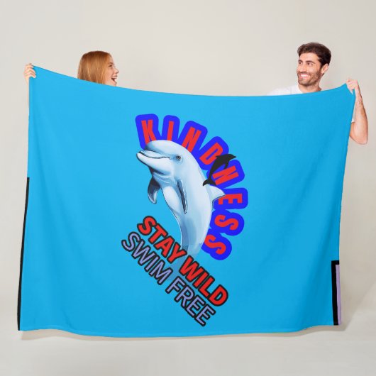 Inspirerend! Fleece Deken (In situ)