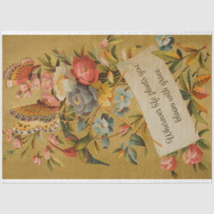  Inspirerend Floral en Butterflies Tissuepapier