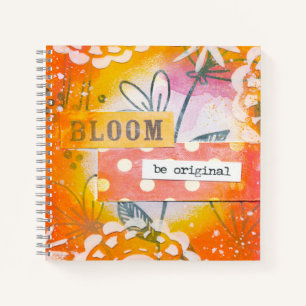 Inspirerend Floral Notitieboek