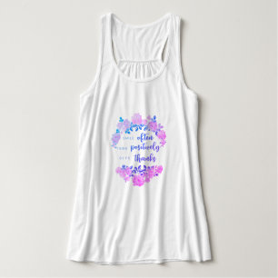 Inspirerend Floral Rose Bouquet Tanktop