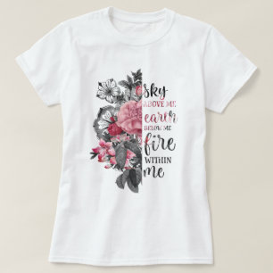 Inspirerend Floral T-shirt