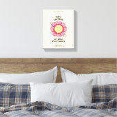 Inspirerend Flower Wall Art Print (Insitu (Slaapkamer))