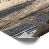 Inspirerend Foto met Quote Confucius Poster (Hoek)