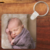Inspirerend foto sleutelhanger (Achterkant)
