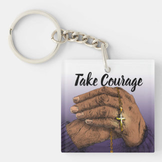 Inspirerend foto-sleutelhanger met gedicht sleutelhanger