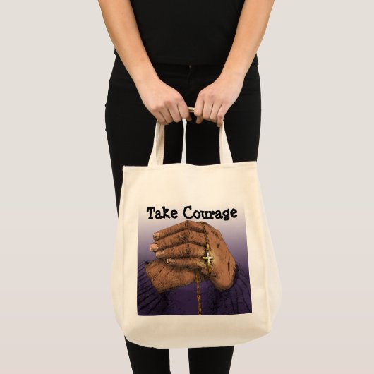 Inspirerend foto tote bag (Voorkant (product))